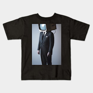 Suit Tube TV Man Kids T-Shirt